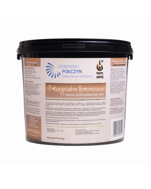 borowina polczyńska - pasta w pojemniku 5 kg