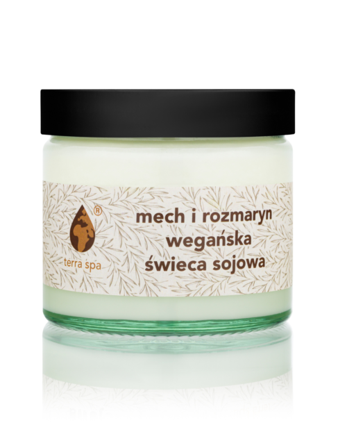 świeca 250 ml mech rozmaryn