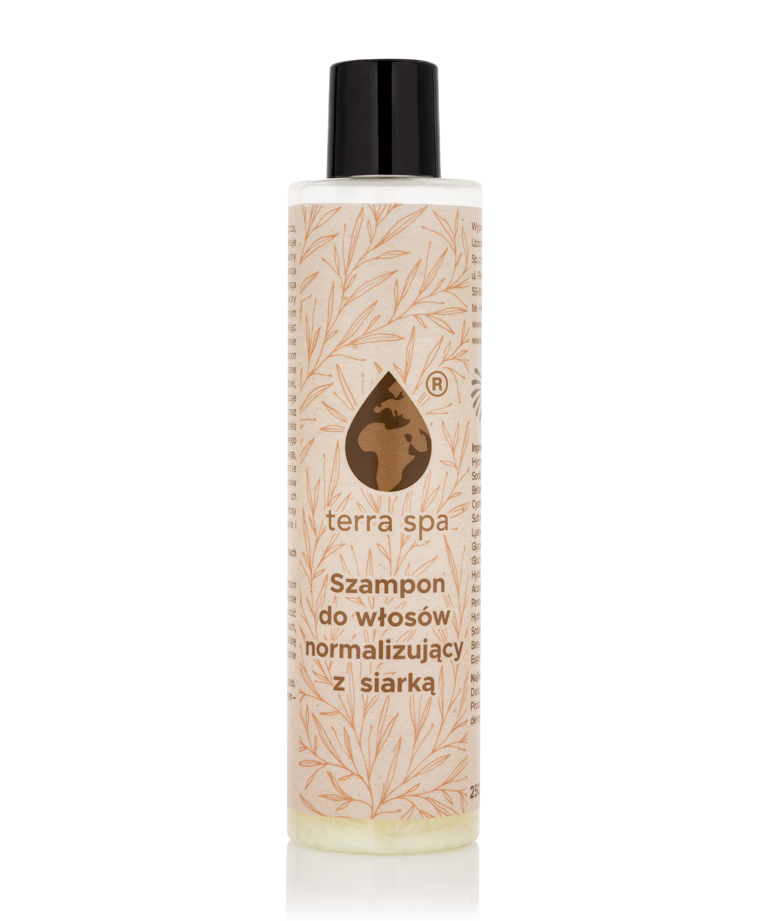 szampon normalizujący siarka terra spa